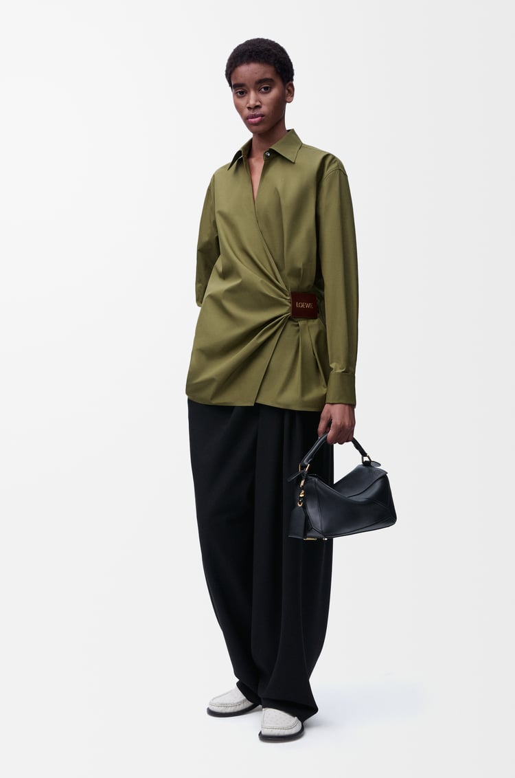 Loewe Draped shirt in cotton 2 Colours Rebajas baratas