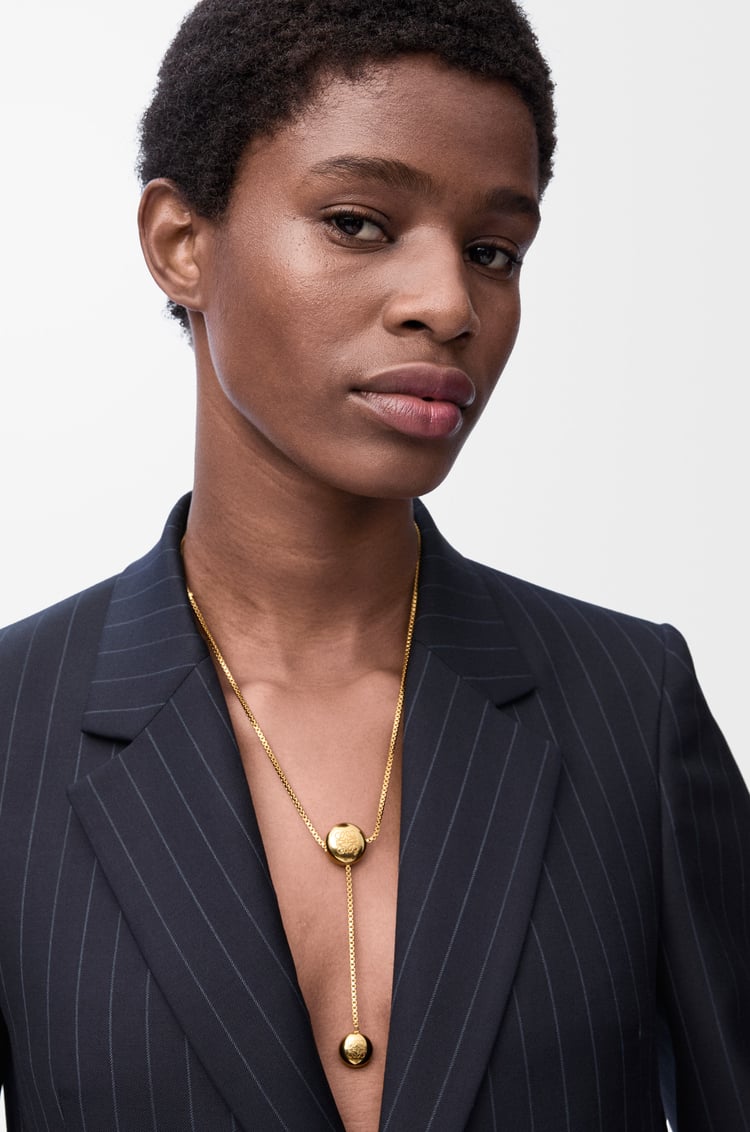 Loewe Anagram Pebble necklace in sterling silver 1 Colours Ventas relámpago