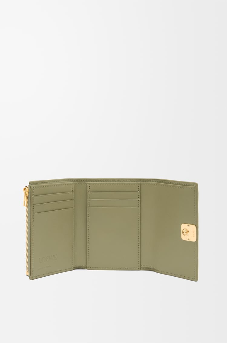 Loewe Puffer Anagram small vertical wallet in shiny nappa calfskin 5 Colours Outlet