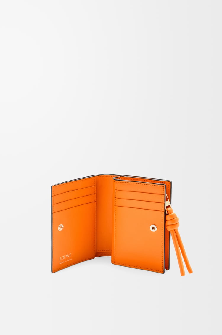 Loewe Knot compact wallet in shiny nappa calfskin 3 Colours Últimos 3 días