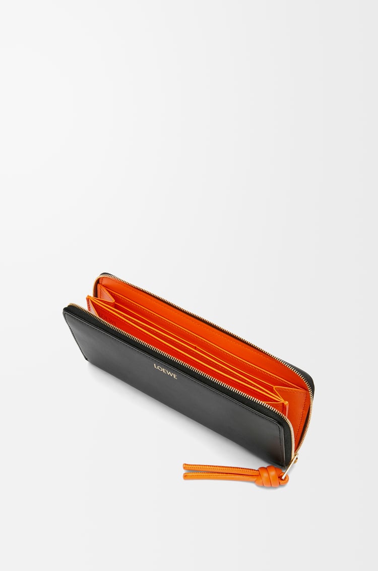 Loewe Knot zip around wallet in shiny nappa calfskin 4 Colours ÚLTIMAS EDICIONES