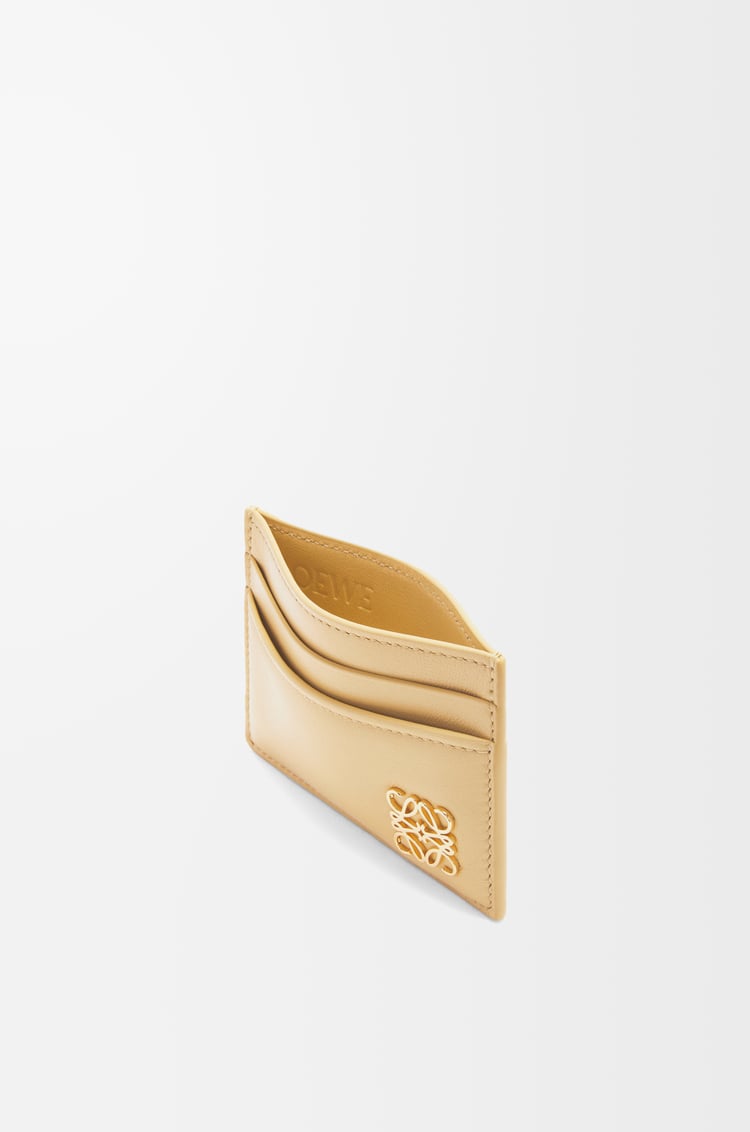 Loewe Puffer Anagram plain cardholder in shiny nappa calfskin 3 Colours Solo queda un día