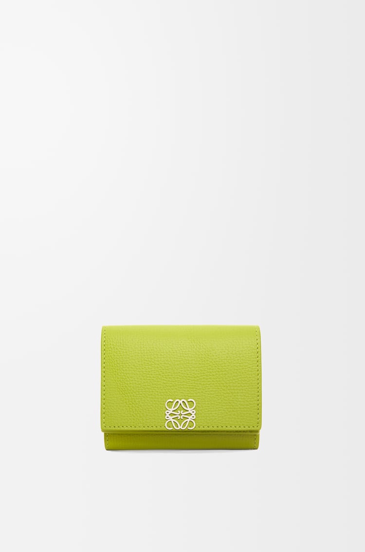 Loewe Anagram trifold wallet in pebble grained calfskin 1 Colours Precio de fábrica