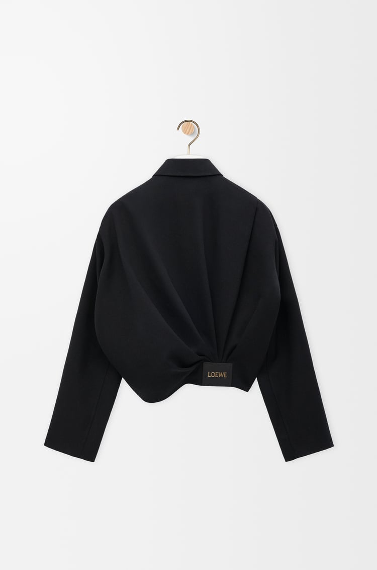 Loewe Draped jacket in cotton and silk 2 Colours Superdescuento