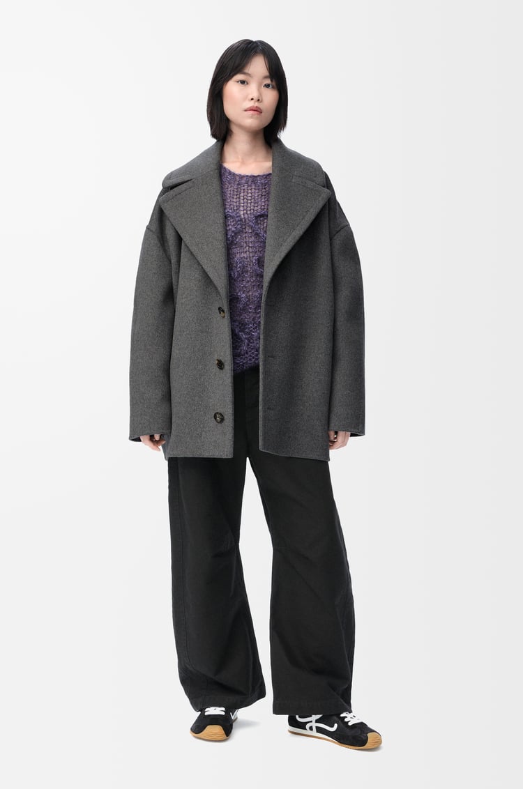 Loewe Short coat in wool 3 Colours Promoción por tiempo limitado