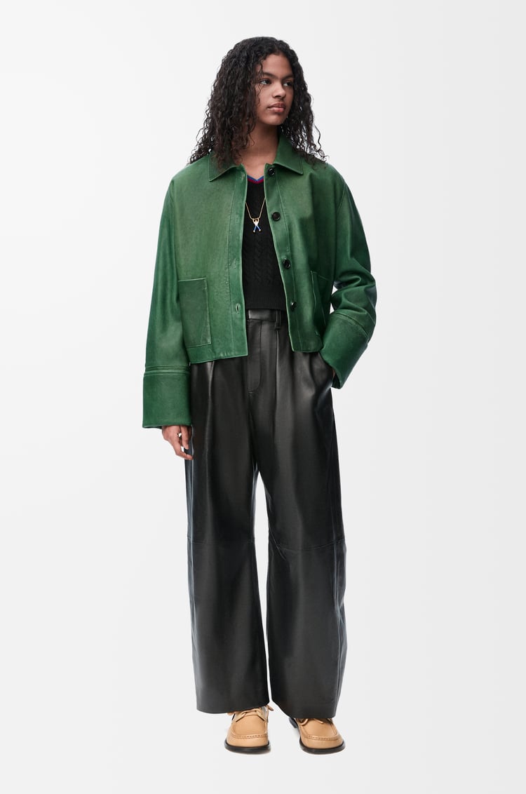 Loewe Turn-up jacket in nappa lambskin 2 Colours Promoción trimestral