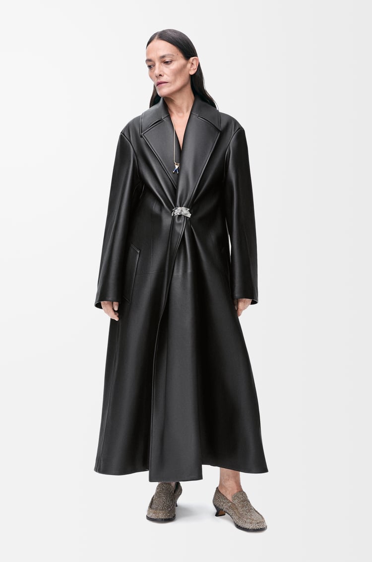 Loewe Pleated coat in nappa lambskin 1 Colours Envío internacional gratuito