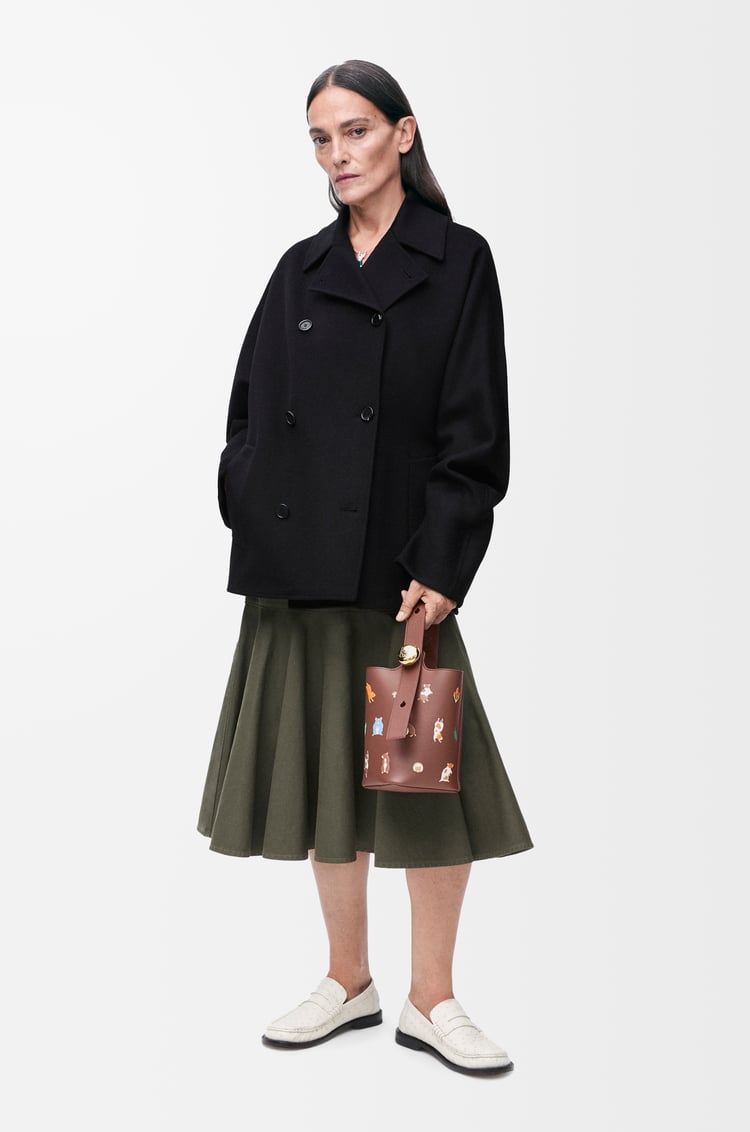Loewe Peacoat in wool and cashmere 1 Colours Precios de Black Friday