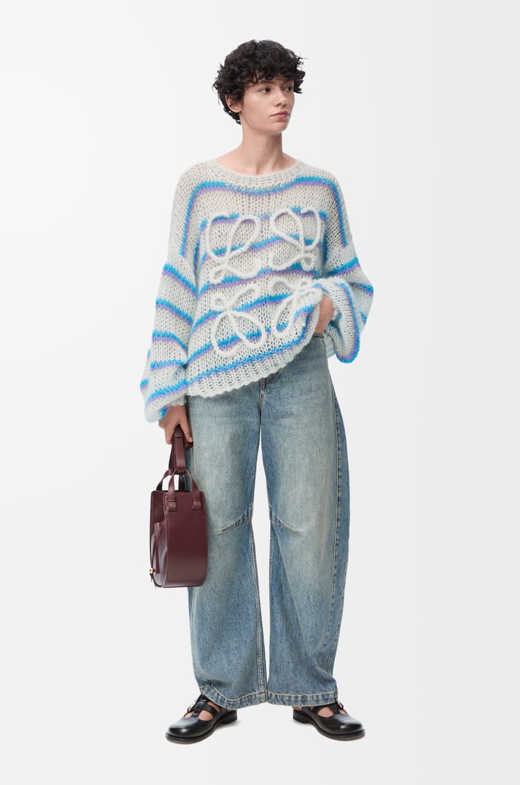 Loewe Anagram sweater in mohair blend 1 Colours Gran oferta