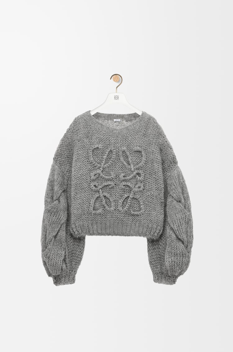 Loewe Anagram sweater in mohair 3 Colours Los más vendidos