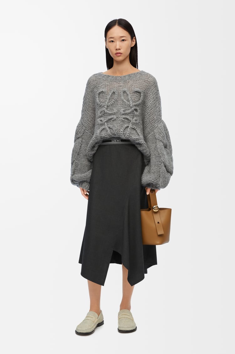 Loewe Anagram sweater in mohair 3 Colours Los más vendidos