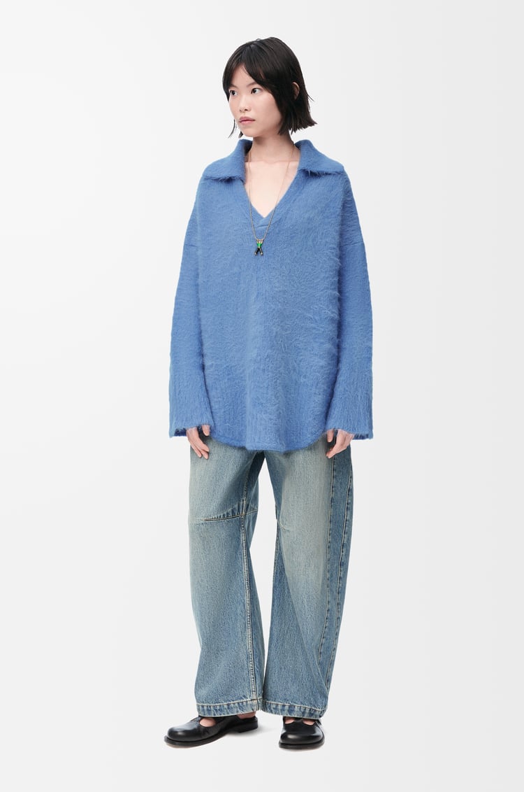 Loewe Polo sweater in alpaca and wool blend 2 Colours Oferta especial