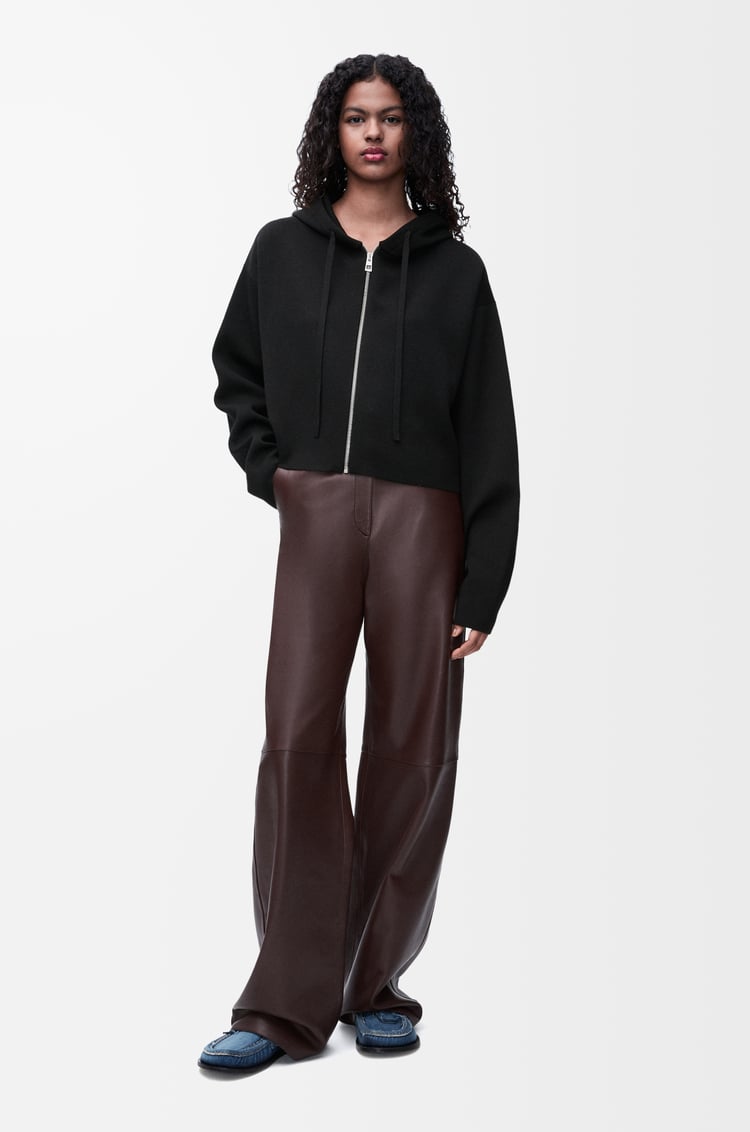 Loewe Anagram zip-up hoodie in wool 2 Colours Superdescuento