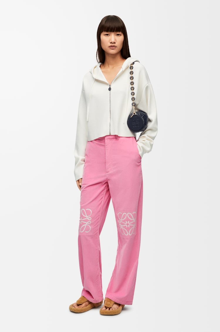 Loewe Anagram zip-up hoodie in wool 2 Colours Grandes descuentos