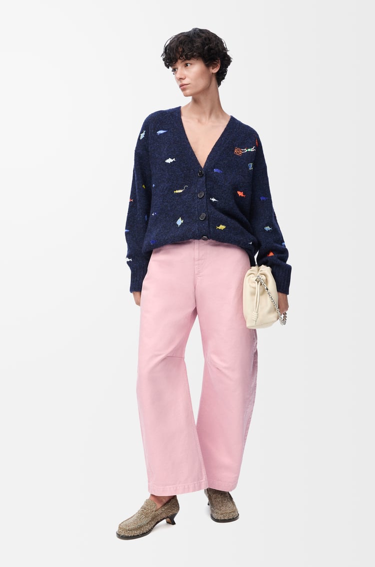 Loewe Barrel trousers in cotton 1 Colours Grandes ahorros