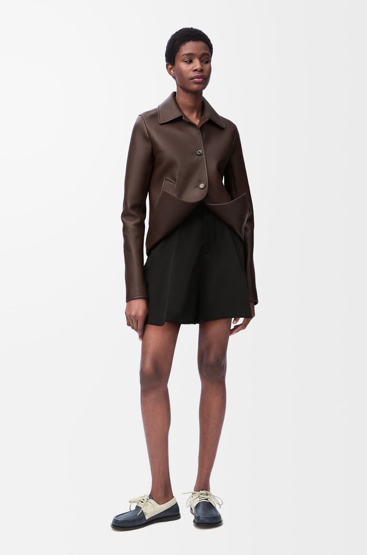 Loewe Trapeze shorts in cotton and silk 2 Colours Outlet online
