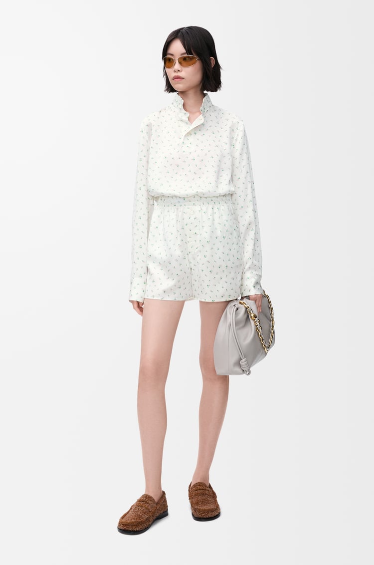 Loewe Shorts in silk 1 Colours Rebajas de fábrica