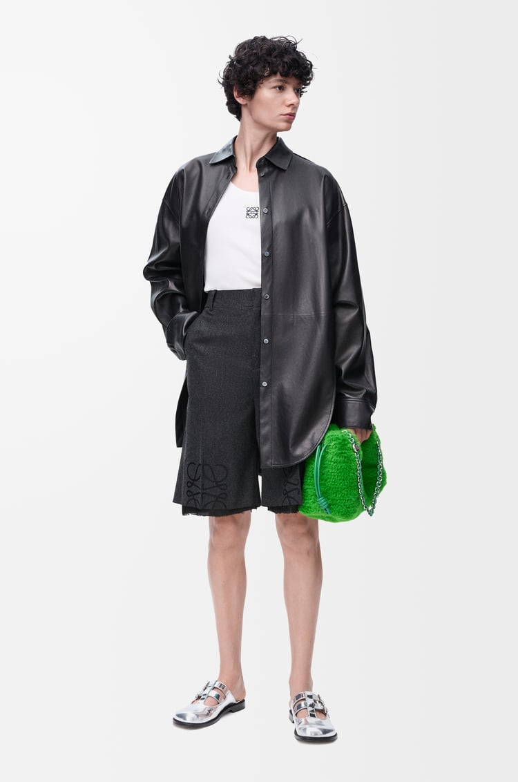 Loewe Anagram shorts in wool and cashmere 1 Colours Ventas relámpago