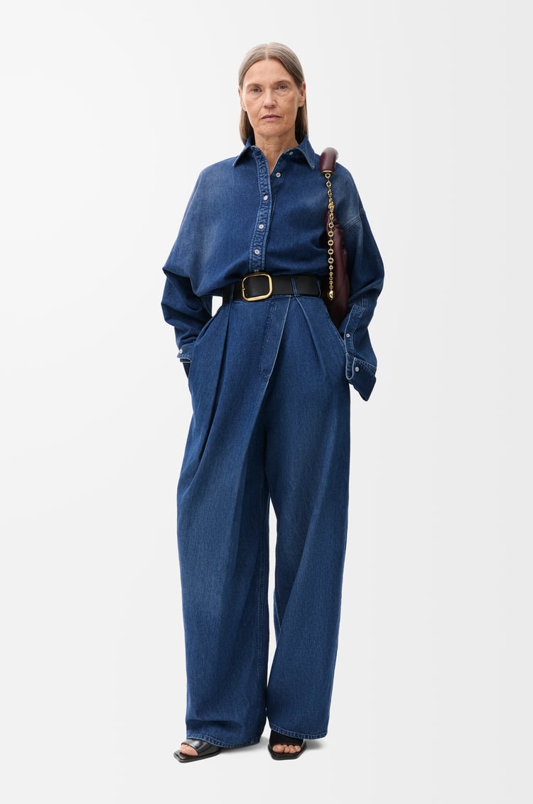 Loewe Wrap jeans in denim 1 Colours Mejor oferta