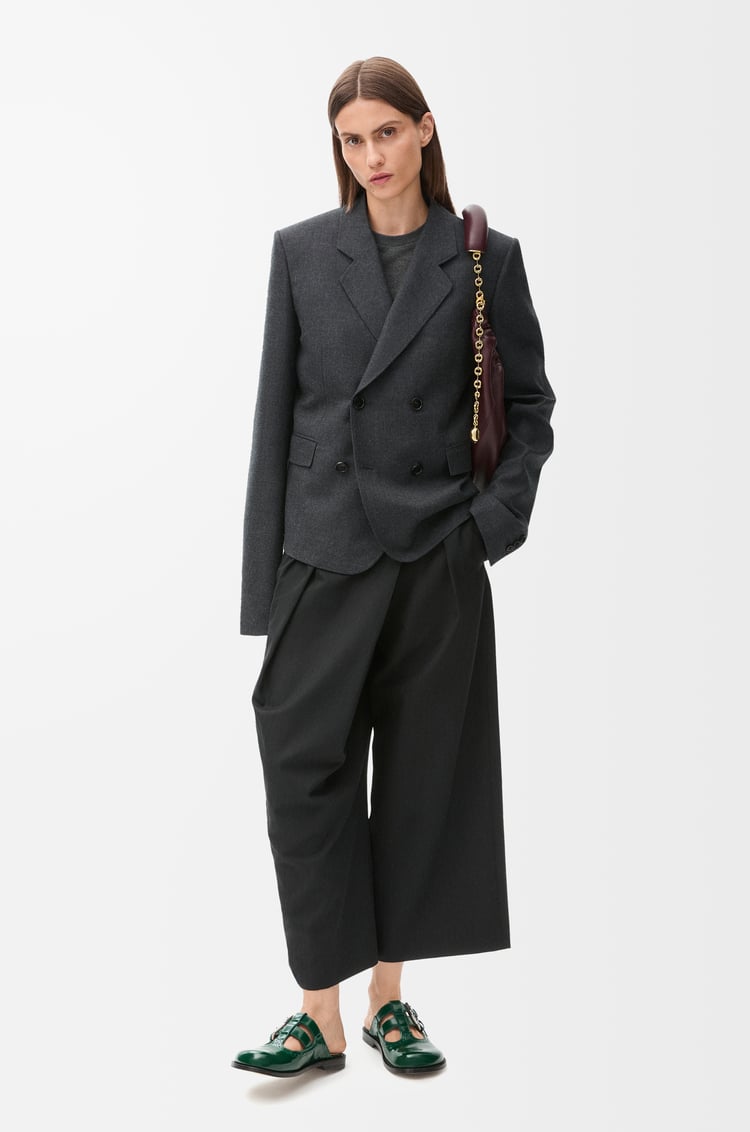 Loewe Cropped wrap trousers in wool 1 Colours Envío gratis