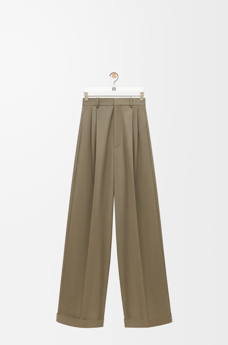 Loewe Pleated trousers in cotton and silk 2 Colours Envío gratis