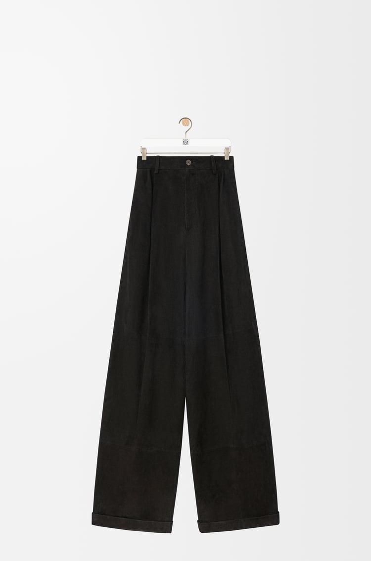 Loewe Pleated trousers in suede lambskin 2 Colours ÚLTIMAS EDICIONES