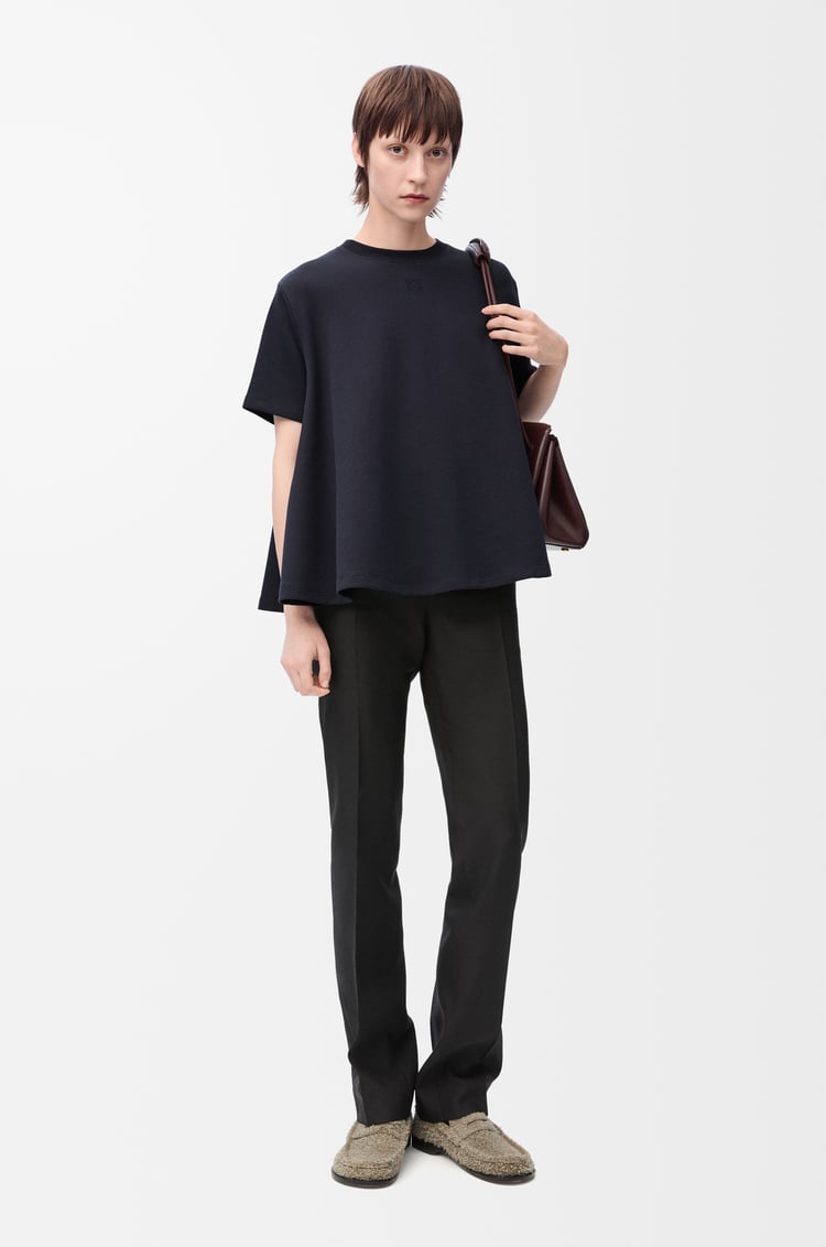 Loewe Trapeze top in cotton blend 2 Colours Solo hoy