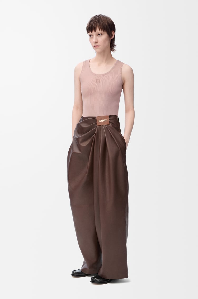 Loewe Anagram tank top in silk 1 Colours Descuento por venta flash