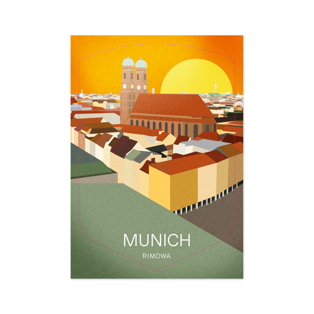Rimowa PERSONALIZACIÓN - PEGATINAS DE CIUDADES Munich