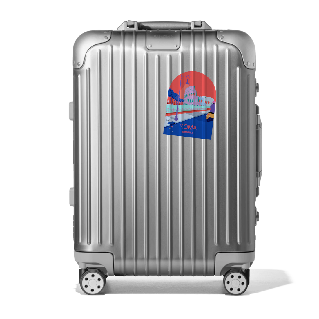 Rimowa PERSONALIZACIÓN - PEGATINAS DE CIUDADES Roma Último día