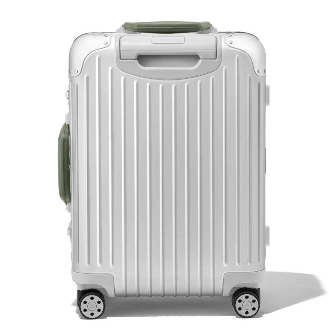 Rimowa Maleta Original Cabin Twist color plata y verde Olive Gran oferta