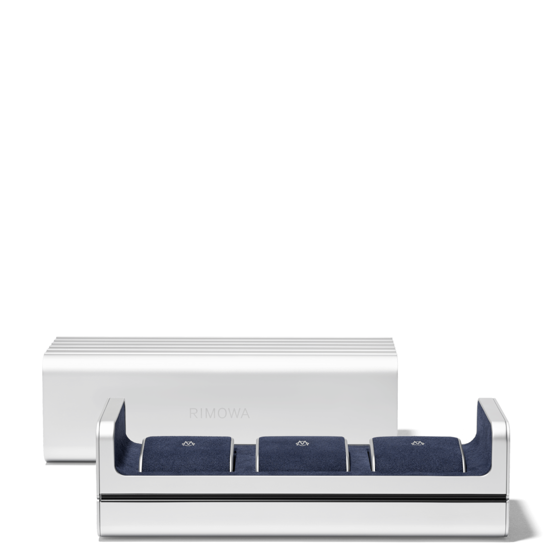 Rimowa Caja de reloj de aluminio para 3 relojes Rebajas online