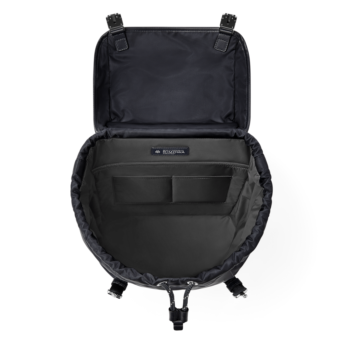 Rimowa Mochila de nailon ECONYL® con solapa Signature - AZUL MARINO Precios de Black Friday