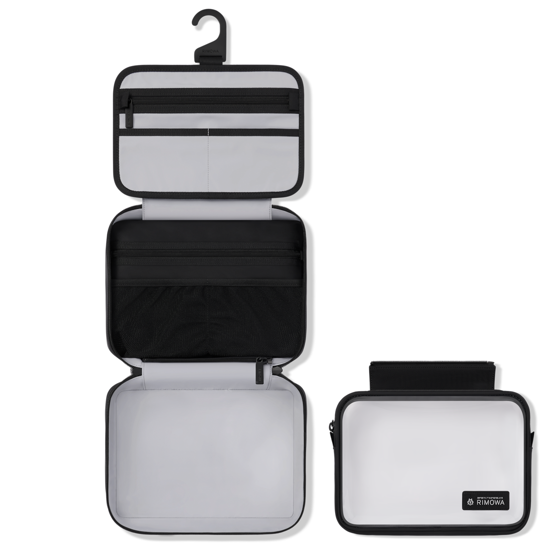Rimowa Bolsa de aseo Trifold en negro Descuento por venta flash