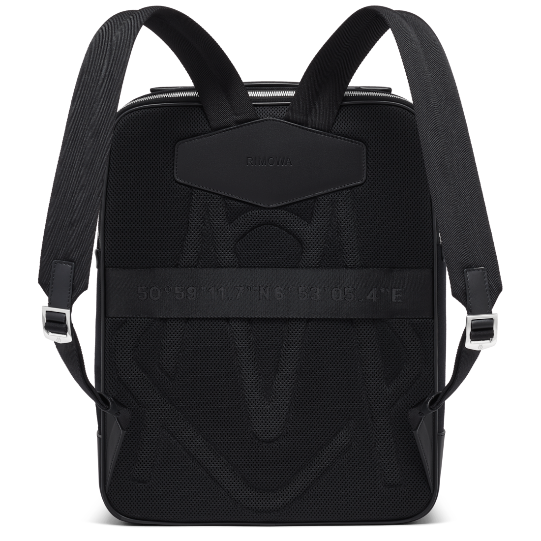 Rimowa NEVER STILL - Mochila de viaje de lona color negro En oferta