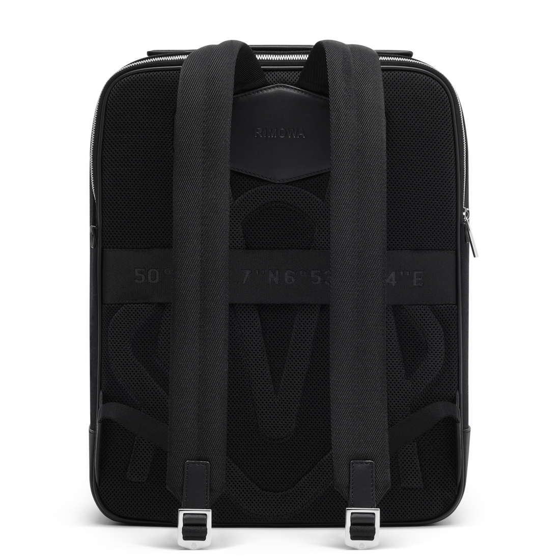 Rimowa NEVER STILL - Mochila de viaje de lona color negro En oferta