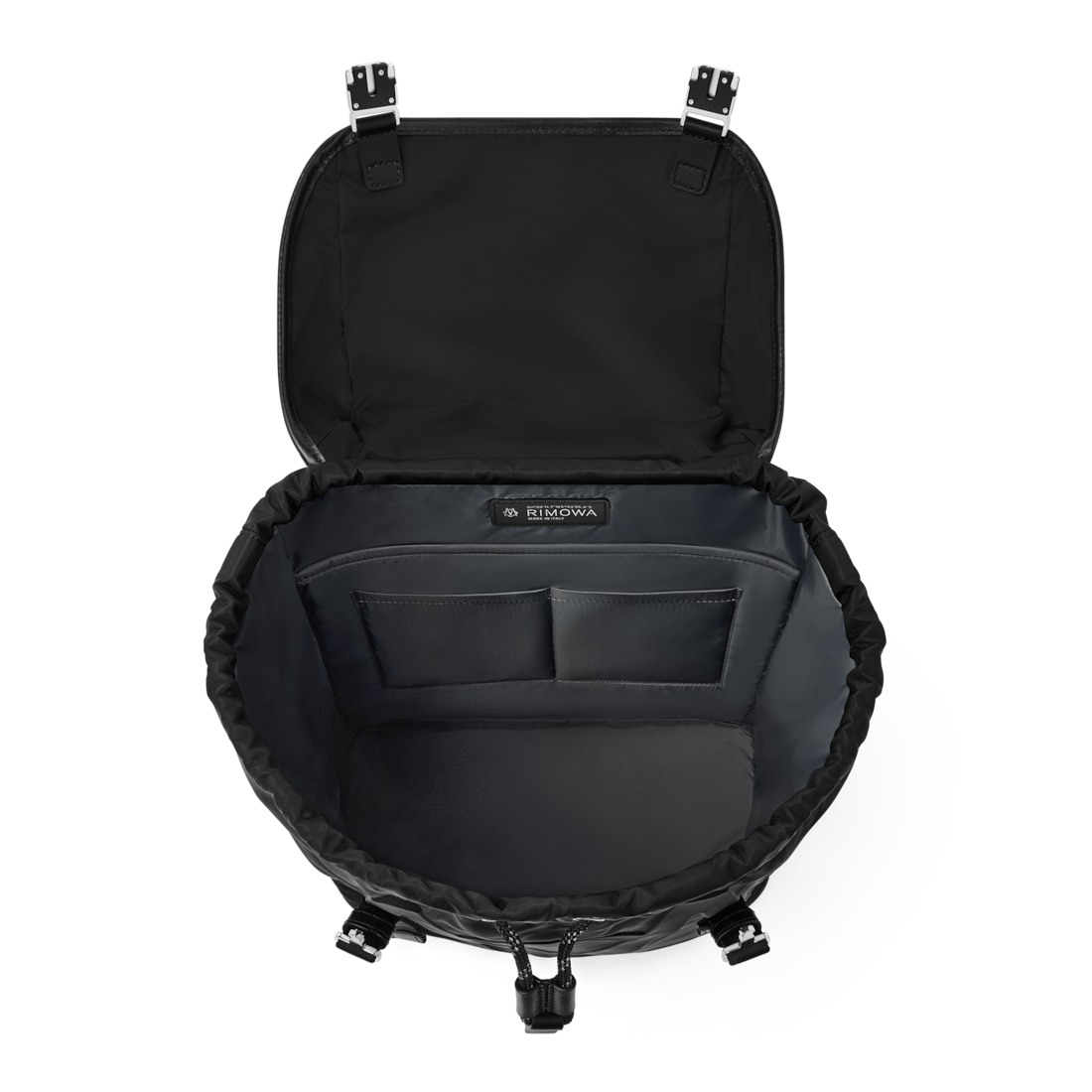 Rimowa Mochila de nailon ECONYL® con solapa Signature - NEGRA Los más vendidos