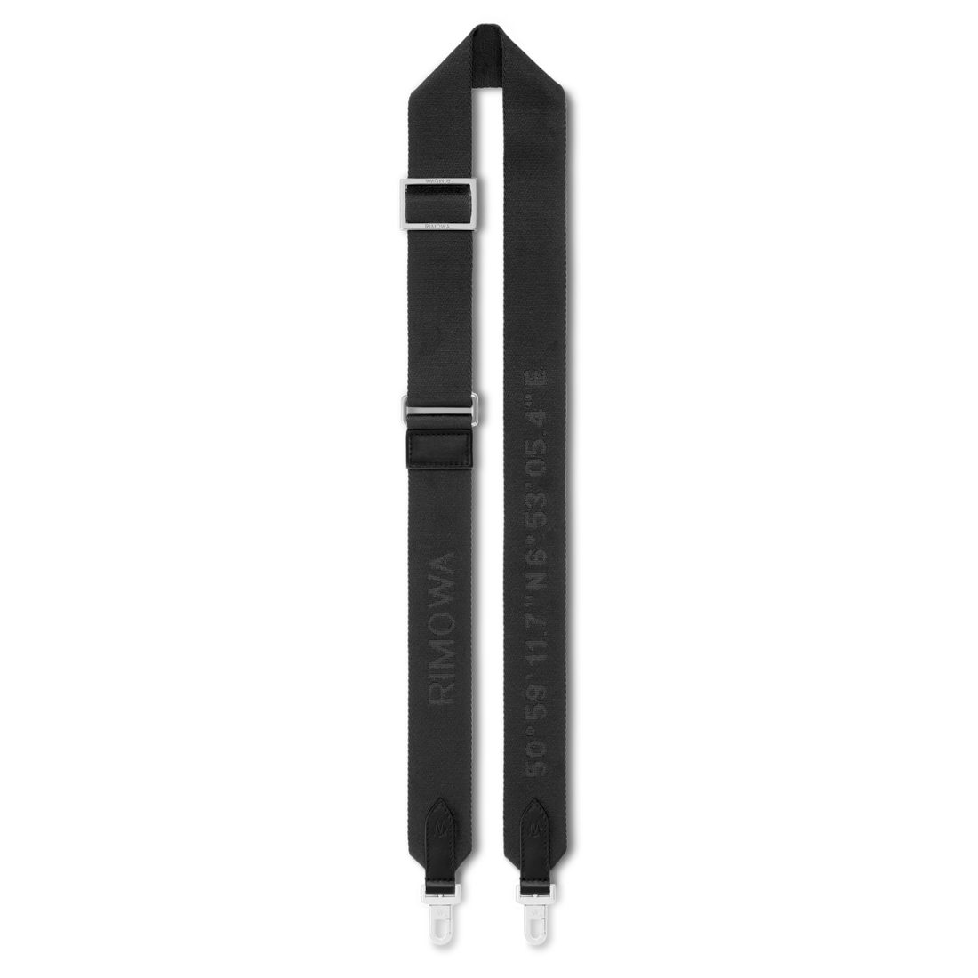 Rimowa Correa bandolera tipo cincha para bolso color negro