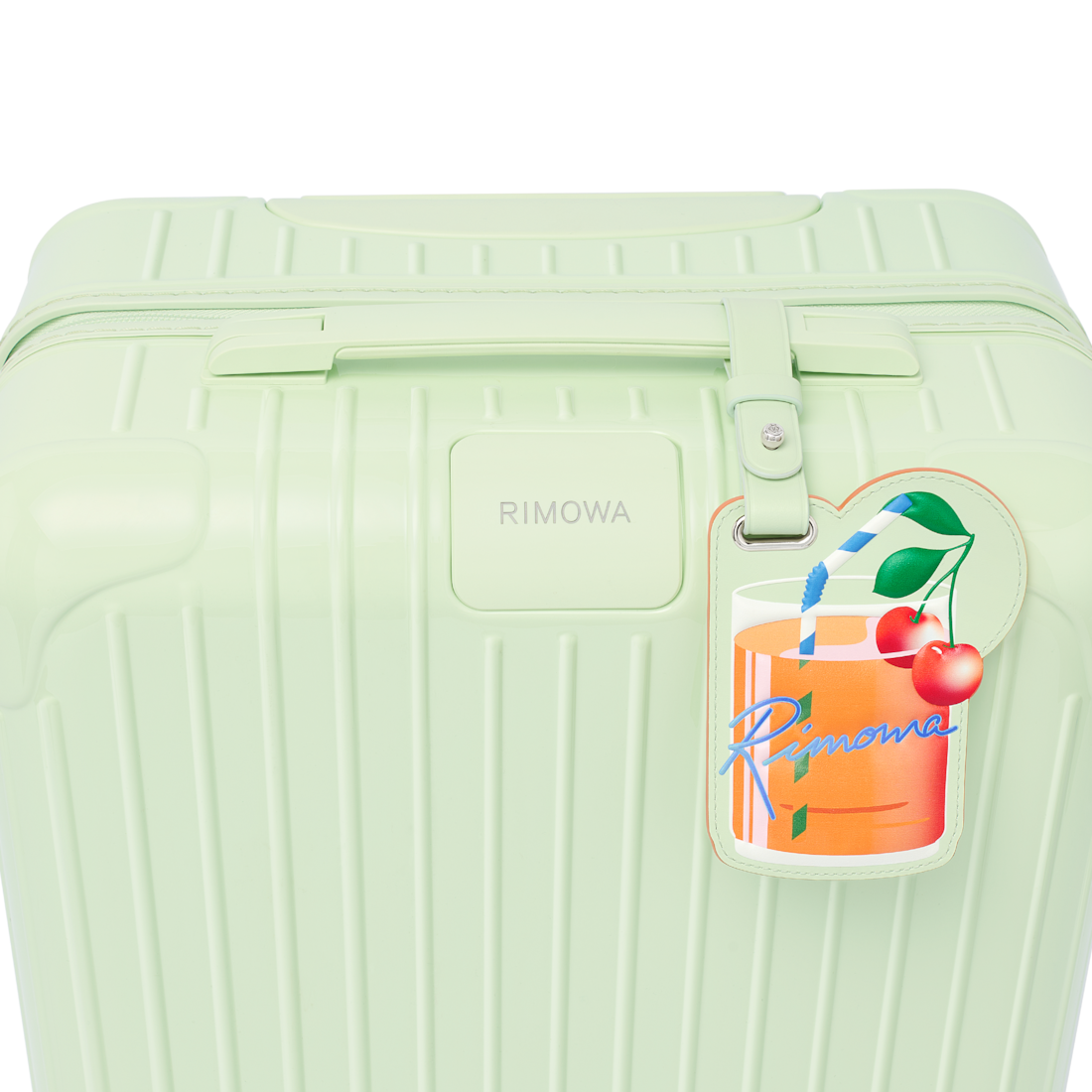 Rimowa Adorno Summer Cocktail color Mint y Papaya Promoción trimestral