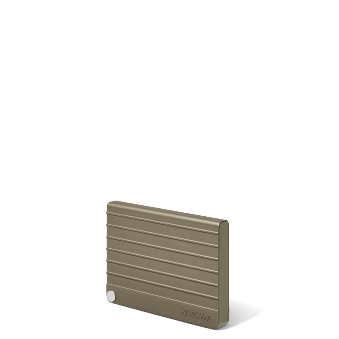 Rimowa Tarjetero de aluminio color titanio - 52600011 Grandes descuentos