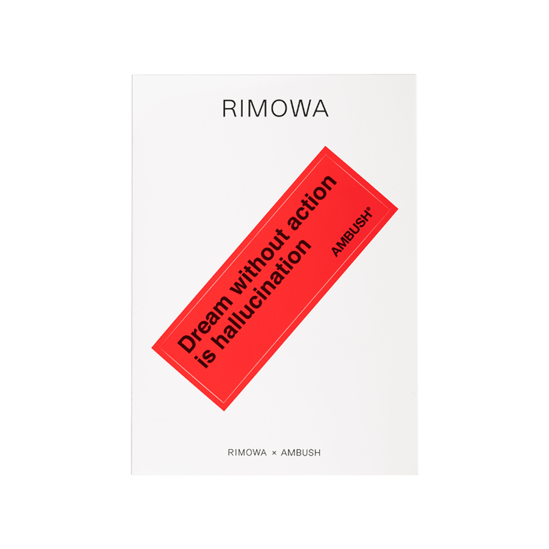 Rimowa Pegatinas de equipaje AMBUSH® Dream Without Action