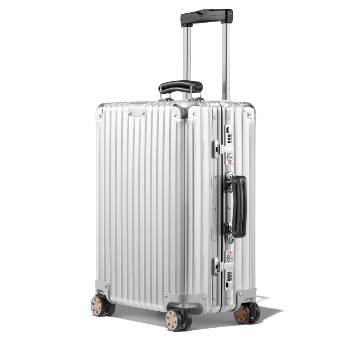 Rimowa Juego de ruedas color marrón grisáceo para maleta Últimos 2 días
