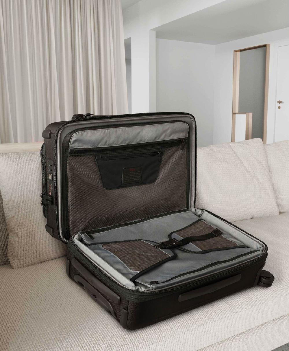 Tumi Alpha 3 Maleta de mano expansible International Dual Access 56 cm Devoluciones gratuitas