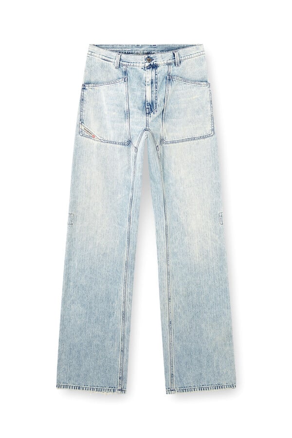 Diesel relaxed jeans d-zeta 09l60 Última moda