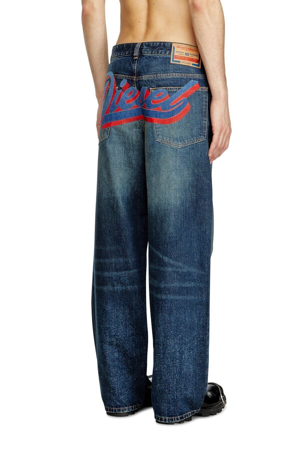Diesel relaxed jeans 2001 d-macro 0abdj Rebajas de fin de temporada