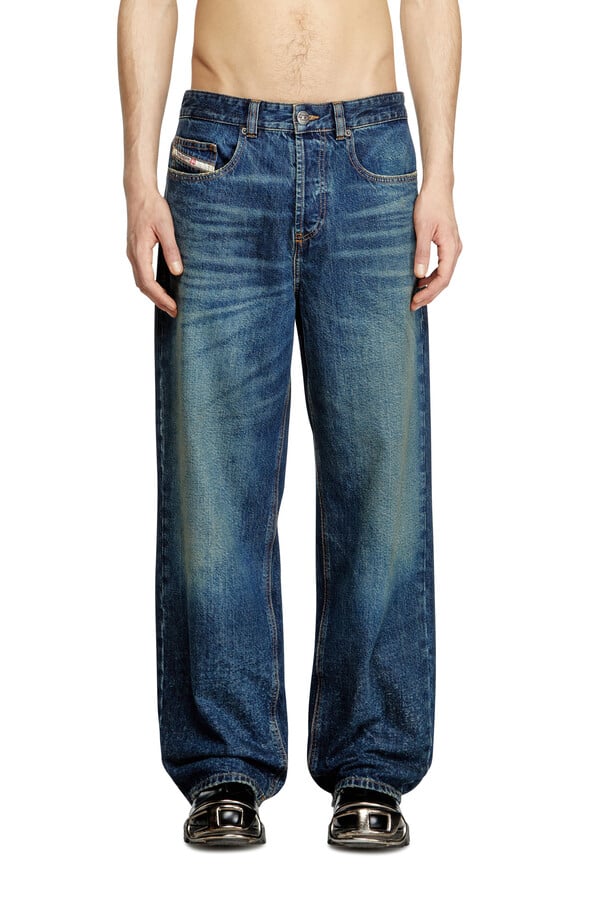Diesel relaxed jeans 2001 d-macro 0abdj Rebajas de fin de temporada