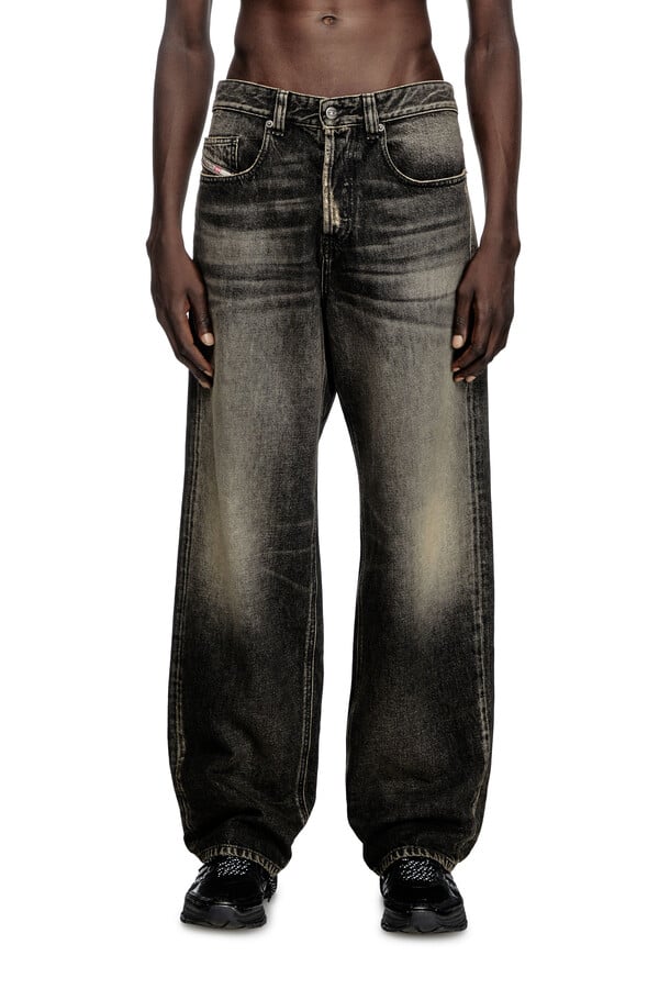 Diesel relaxed jeans 2001 d-macro 007z1 Superdescuento
