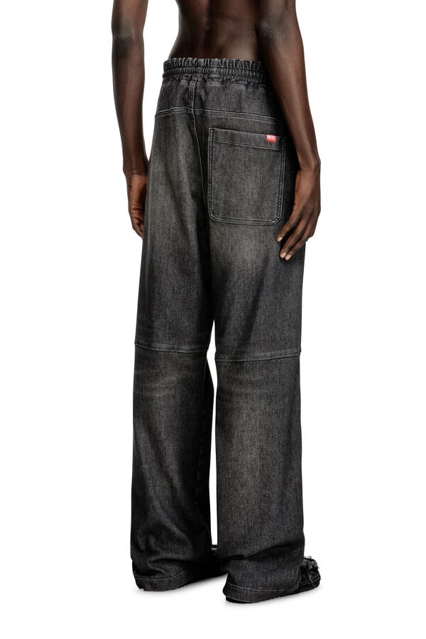Diesel relaxed d-martyans track denim 09l77 Venta caliente