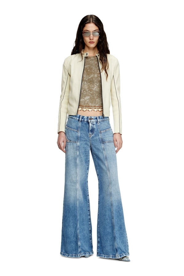 Diesel flare jeans d-akii 09h95 Ofertas de temporada