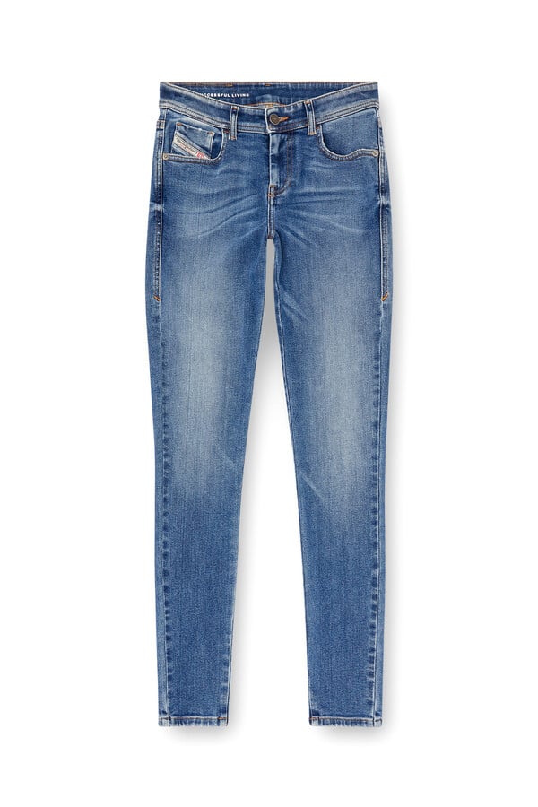 Diesel skinny jeans 2017 slandy 007y8 En oferta